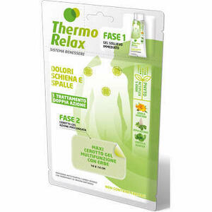  - Thermo Relax Fito Gel Dolori Schiena E Spalle Fase 2 Maxi Cerotto Gel Multifunzionale Con Erbe 1 Pezzo