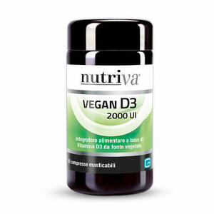  - Nutriva Vegan D3 60 Compresse 2000 Ui