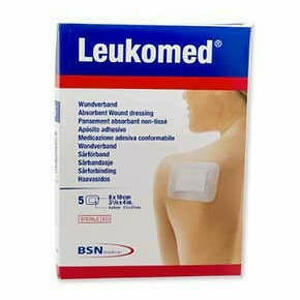  - Leukomed Medicazione Post-operatoria In Tessuto Non Tessuto 7,2 X 5 Cm