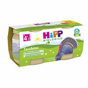  - Hipp Bio Hipp Bio Omogeneizzato Tacchino 2x80 G