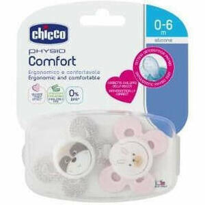 Chicco - Chicco Succhietto Comfort Girl In Silicone 6-16 Mesi 1 Pezzo