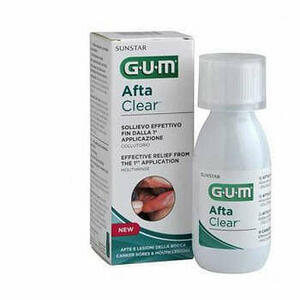  - Gum Aftaclear Rinse 120ml Collutorioorio