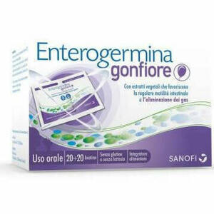 Sanofi - Enterogermina Gonfiore 20 Bustine Bipartite