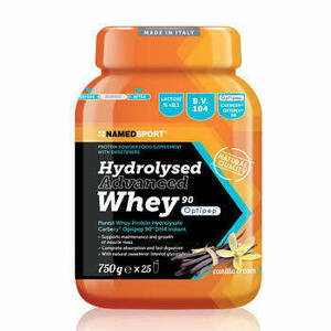 Named Sport - Hydrolysed Advanced Whey Vanilla Cream Barattolo Polvere Orale 750 G