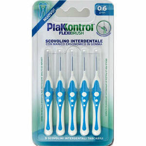  - Plakkontrol Scovolino Interdentale Flexi Brush06 Blister 5 Pezzi