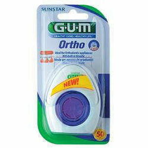  - Gum Ortho Floss Filo Spugnoso 50 Pezzi