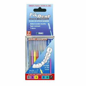  - Pikdent Stuzzicolino 1 Bustineina Con 7 Misure Assortite