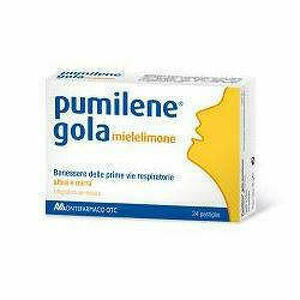  - Pumilene Gola Miele Limone 24 Pastiglie