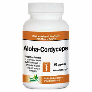  - Aloha Cordyceps 90 Capsule Flacone 55,8 G