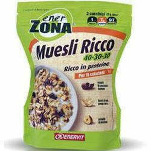  - Enerzona Muesli Ricco 40-30-30 230 Grammi