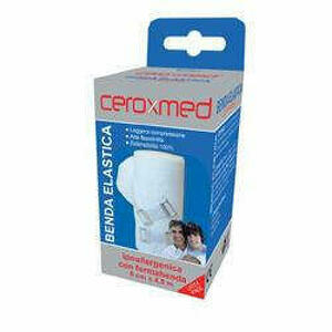  - Benda Elastica Ceroxmed 10x450cm Con Gancio