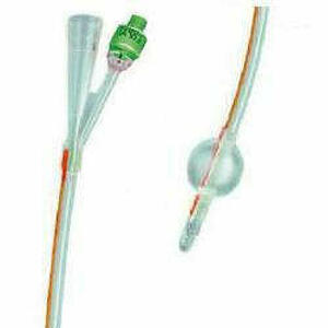  - Catetere Foley In Silicone Trasparente A 2 Vie Con Palloncino 5-10ml Diametro Ch22 7,33mm Lunghezza 40cm