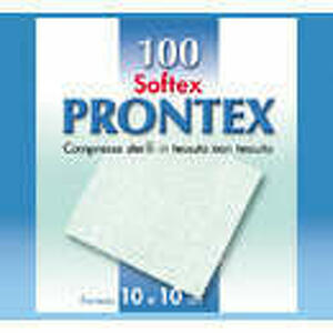  - Garza In Tessuto Non Tessuto Prontex Soft 36x40cm 12 Pezzi