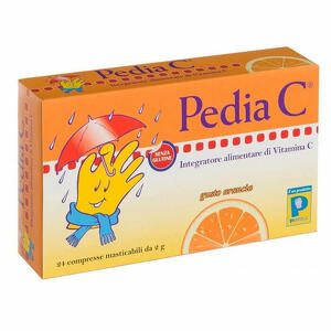  - Pedia C Arancia 24 Compresse Masticabili