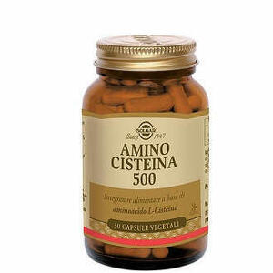 Solgar - Amino Cisteina 500 30 Capsule Vegetali