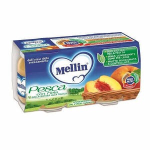  - Mellin Omogeneizzato Pesca 100 G 2 Pezzi