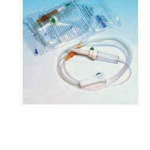  - Set Sterile Per Infusione In Materiale Anallergico Con Para, Ago Vena E Roller. Confezione Singola