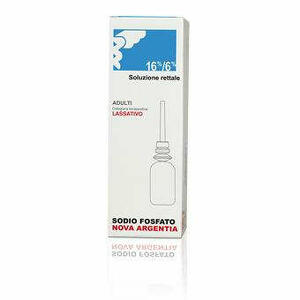 Nova Argentia Ind. Farm - Adulti 16%/6% Soluzione Rettale 1 Flacone 120 Ml