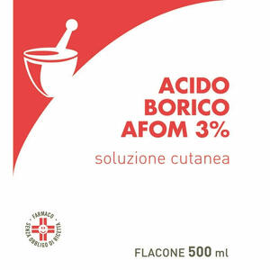  - 3% Soluzione Cutanea1 Flacone Da 500 Ml