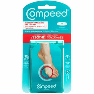  - Compeed Cerotti Per Vesciche Piccolo 6 Pezzi