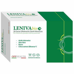  - Garze Oftalmiche Leniva Biosecur 20 Pezzi