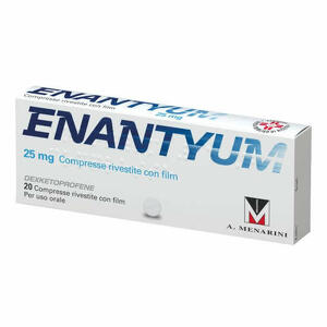 Menarini Enantyum - 25 Mg Compresse Rivesttie Con Film 20 Compresse In Blister Aclar/al