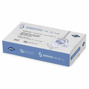  - Siringa Intra-articolare Sinovial Hl 32 16mg+16mg 1 Fs + Ago Gauge 22 + Ago Gauge 29 1 Pezzo