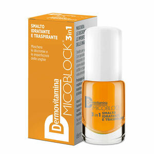  - Dermovitamina Micoblock 3 In 1 Smalto Idratante E Traspirante Giallo 5ml