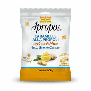 Apropos - Apropos Caramelle Dure Limone/zenzero Cuor Di Miele 50 G