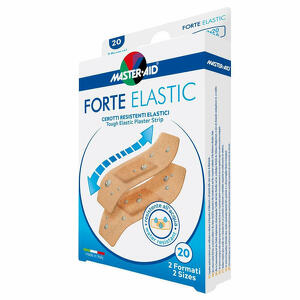  - Cerotto Master-aid Elastic 20 Pezzi 2 Formati