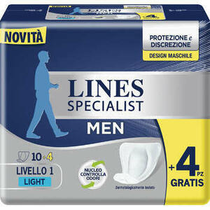  - Pannoloni Lines Specialist Men Livello 1 14 Pezzi