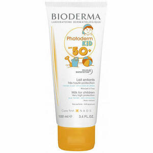 Bioderma Solari - Photoderm Kid Latte SPF 50+ Uva 38fotoprotettore Bambini 100ml