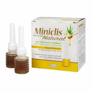 Sella - Miniclis Natural Md Adulti 6 Pezzi