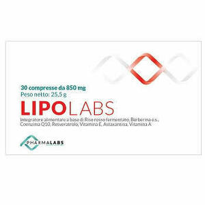  - Lipolabs 30 Compresse 850mg