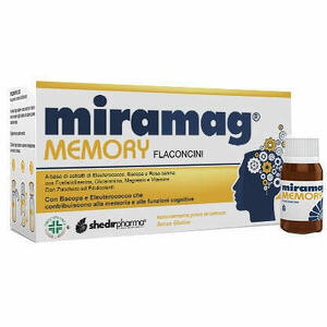 Shedir Pharma - Miramag Memory 10 Flaconcini Monodose Con Tappo Dosatore 10ml