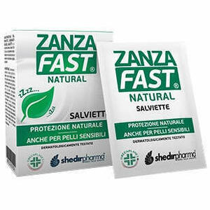  - Zanzafast Natural Salviette 10 Pezzi