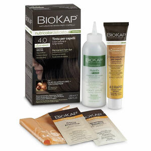  - Bios Line  Biokap Nutricolor Delicato Rapid Tinta 4,00 Castano Naturale 135ml