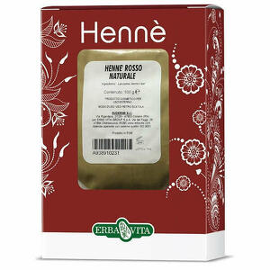  - Henne Colorante Capelli Rosso Naturale 100 G