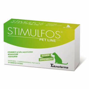  - Stimulfos Pet Line Gatto Mangime Complementare Scatola 30 Compresse