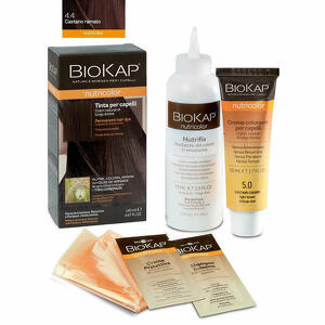  - Biokap Nutricolor 4,4 New Castano Ramato Tinta Tubo + Flacone