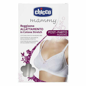  - Chicco Mammy Reggiseno Cotone Allattamento Bianco 3c