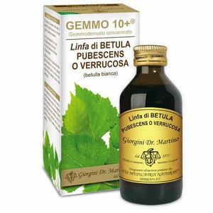  - Gemmo 10+ Betulla B Linfa 100ml Liquido Analcolico