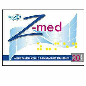  - Garza Oculare Z Med Medicata Con Acido Ialuronico Sterile 20 Bustinee