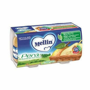  - Mellin Omogeneizzato Pera 100 G 2 Pezzi