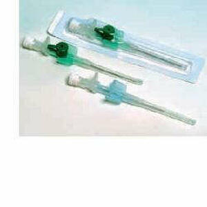  - Ago Cannula Anallergico Sterile E Monouso A Due Vie Gauge22 100 Pezzi