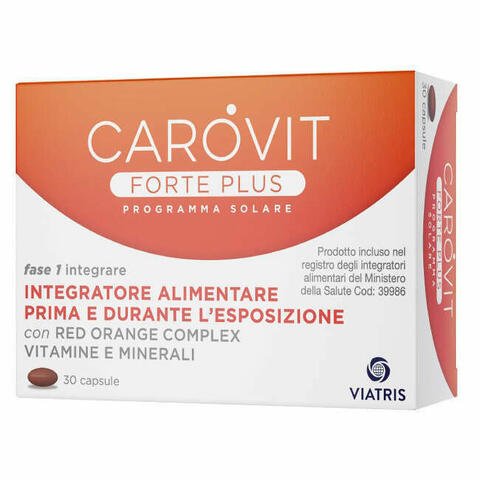 Carovit Forte Plus Programma Solare 30 Capsule Bl