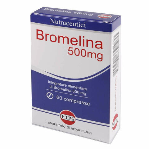 Bromelina 500mg 60 Compresse