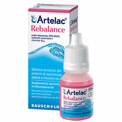 Artelac rebalance gocce oculari multidose senza conservanti 10ml
