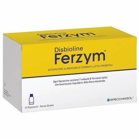 Disbioline ferzym 10 flaconcini da 8ml