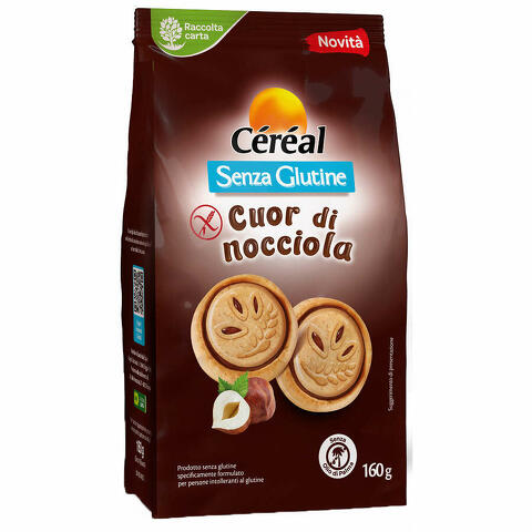 Cereal senza glutine cuor di nocciola 160 g